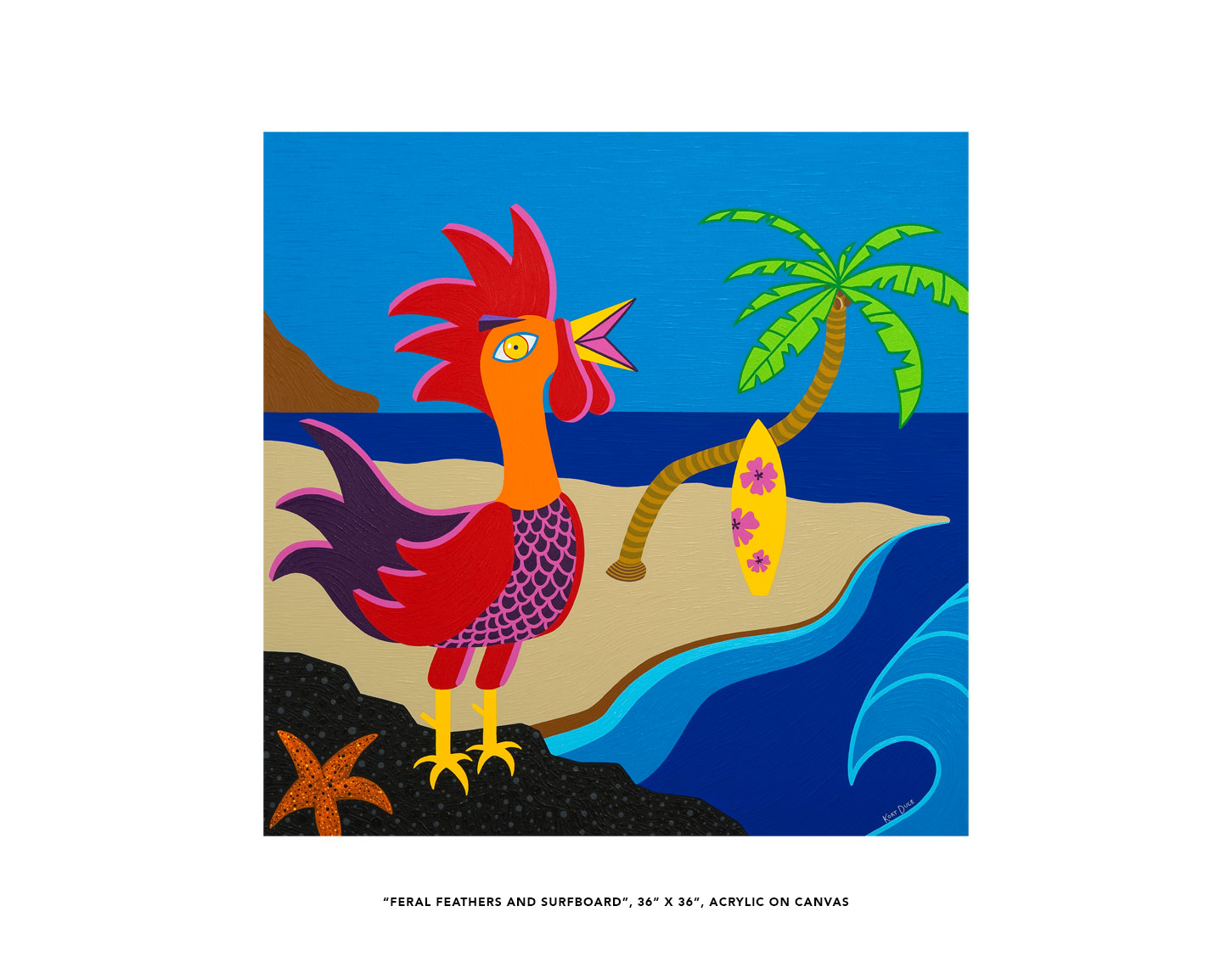 FERAL-FEATHERS-AND-SURFBOARD
